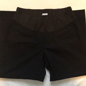 Gap maternity wide leg stretch crop pants
